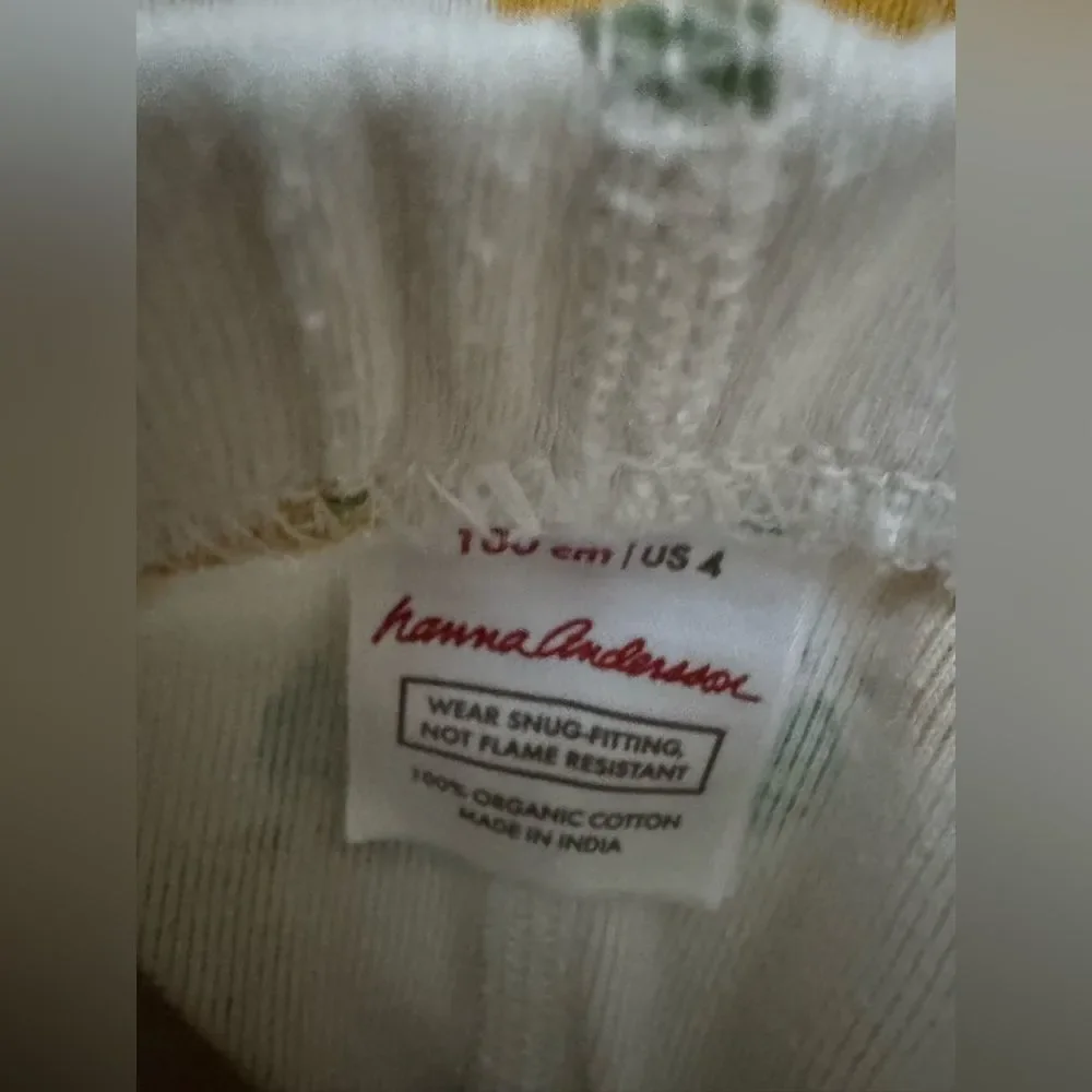 Hanna Andersson Lemon PJs